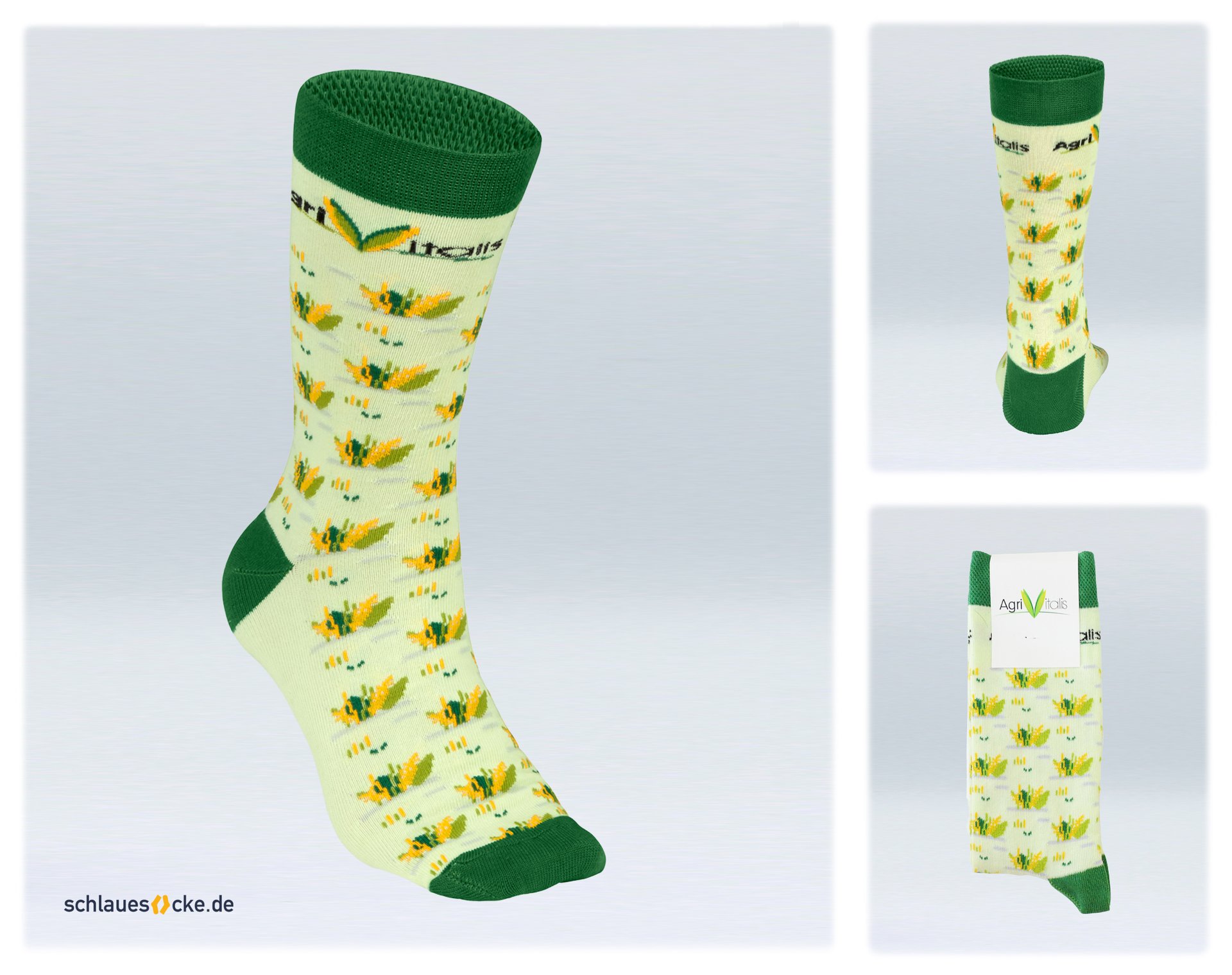 Sample project: Agrivitalis – custom socks with packaging (Full Set)