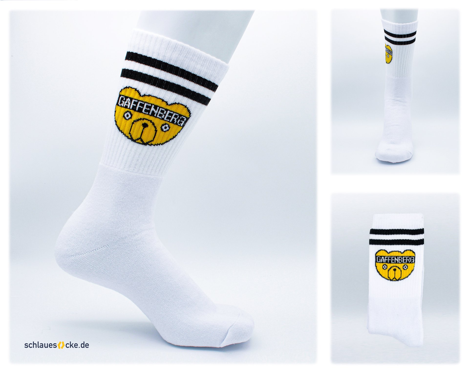 Sample project: Gaffenberg – custom socks with packaging (Full Set)
