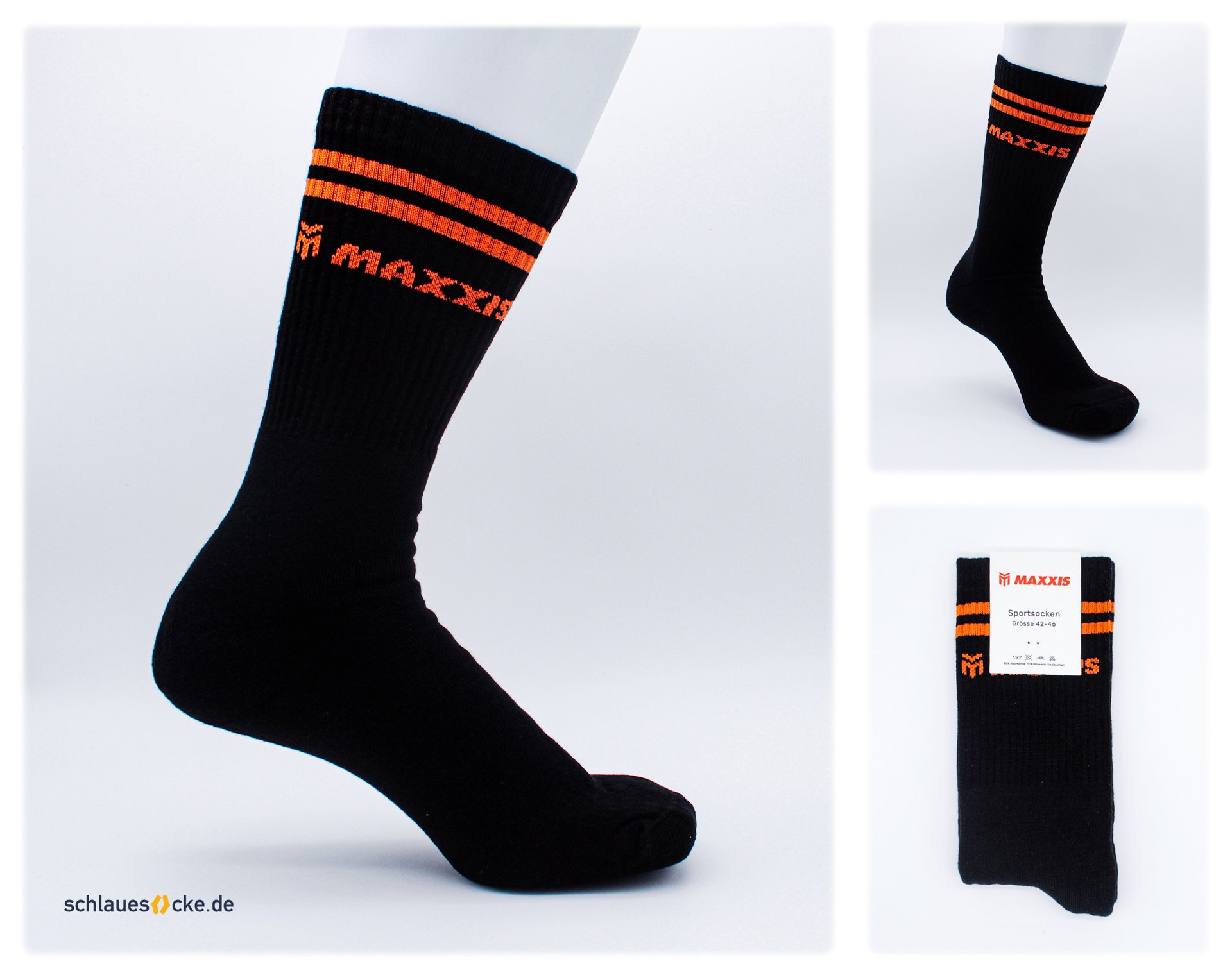 Sample project: Maxxis – custom socks with packaging (Full Set)