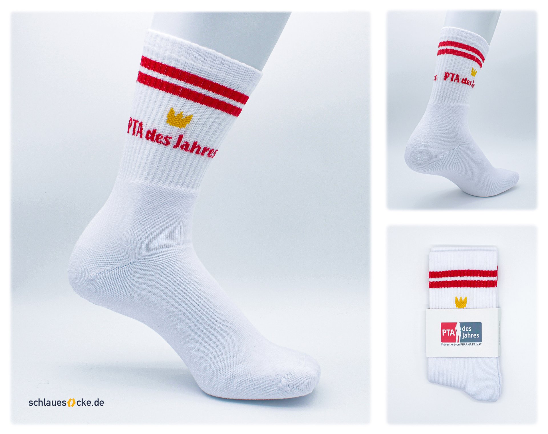 Sample project: Pharma Privat – custom socks with packaging (Full Set)