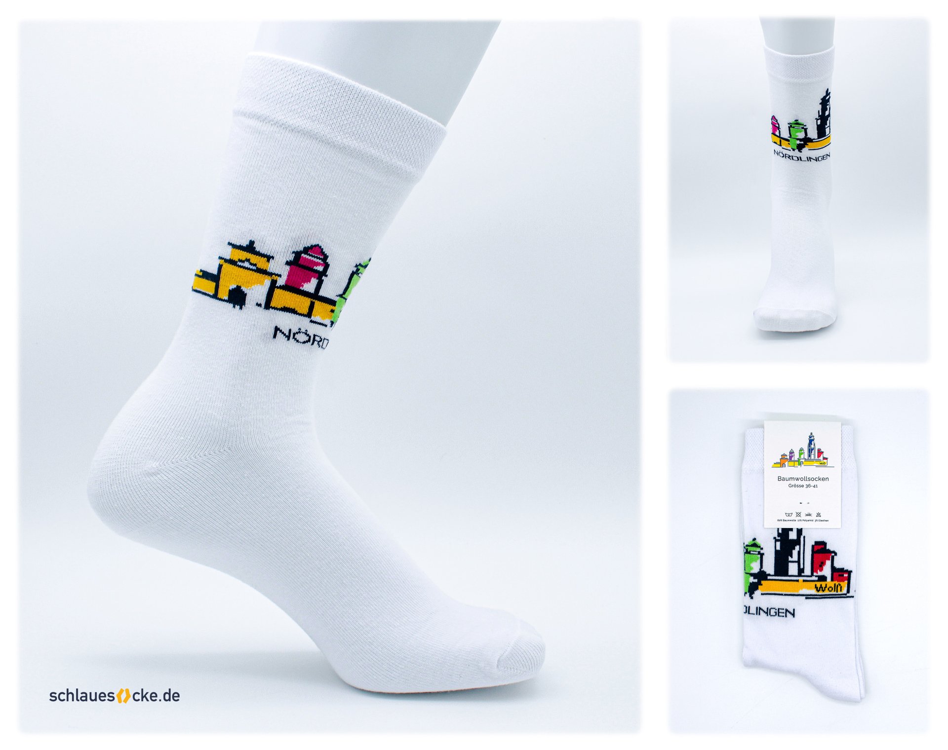 Sample project: Schuhhaus Stark – custom socks with packaging (Full Set)