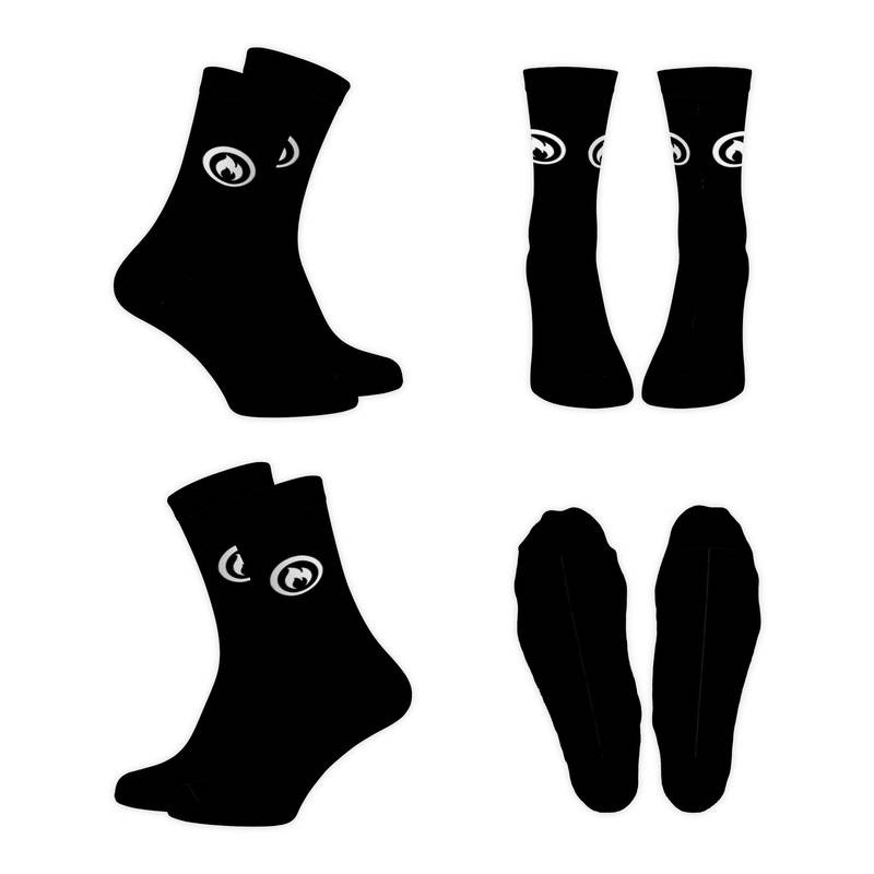 Beispielabbildung „Klassisk sok fra Gameduell“: individuelle Socken nach Kundenauftrag (Custom Socks), kein Katalogprodukt