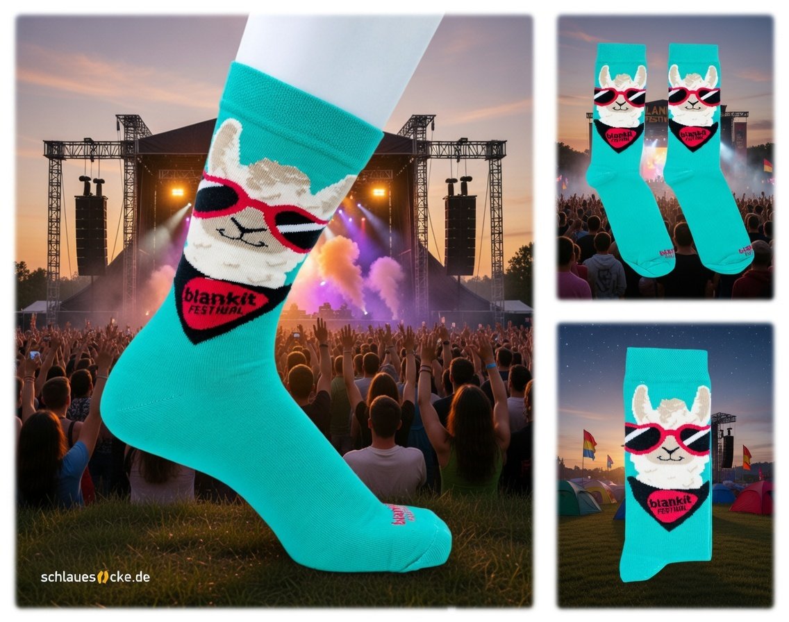 Beispielprojekt: individuelle Logo-Socken nach Kundenwunsch (Custom Socks), kein Katalogprodukt