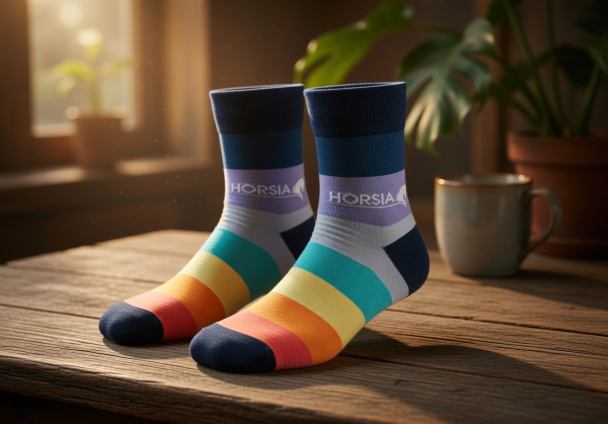 Beispielprojekt: individuelle Logo-Socken nach Kundenwunsch (Custom Socks), kein Katalogprodukt