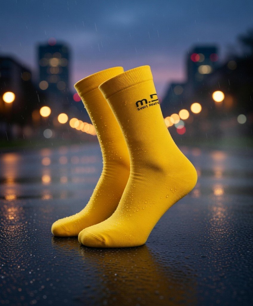 Beispielprojekt: individuelle Logo-Socken nach Kundenwunsch (Custom Socks), kein Katalogprodukt