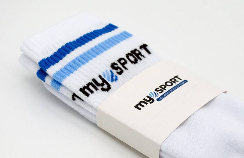 Banderole Template for Sports Socks